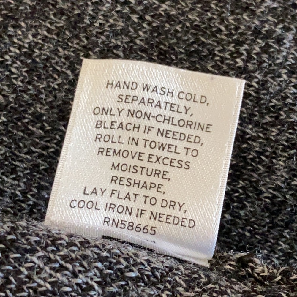 Halogen Wool Blend Sweater Blazer Charcoal Gray - Picture 9 of 9